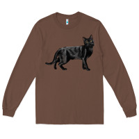 Chestnut Bombay Cat Long Sleeve Tee - LillyAllenDesigns
