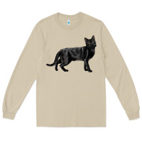 Mushroom Bombay Cat Long Sleeve Tee - LillyAllenDesigns