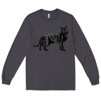 Smoke Bombay Cat Long Sleeve Tee - LillyAllenDesigns