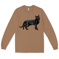 Toasted Coconut Bombay Cat Long Sleeve Tee - LillyAllenDesigns