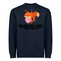 Navy Oh, For Fox Sake Heavyweight Sweatshirt - Bettercallsaul