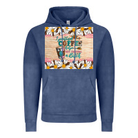 Vintage Denim i pretend coffee helps but i'm still a bitch Vintage Hoodie - Artiststas
