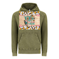Vintage Olive i pretend coffee helps but i'm still a bitch Vintage Hoodie - Artiststas