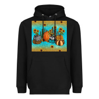 Black fall pumpkin tumbler Heavyweight Hoodie - RanaPortraitStore