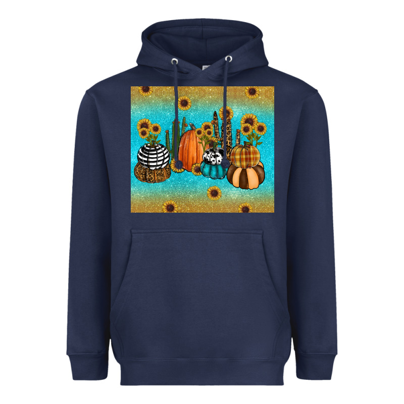 Fall Pumpkin Tumbler Heavyweight Hoodie by RanaPortraitStore | Teevron