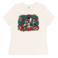 Bone Happy Easter Ladies Tee - CowhideDigitalArt