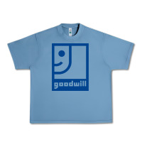 Pebble Blue Goodwill Urban Heavy Tee - maiPhamDesign
