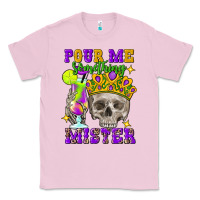Bubblegum Pink Skull pour me something mister Classic Tee - FaDigitalArtStudio