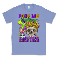 Colony Blue Skull pour me something mister Classic Tee - FaDigitalArtStudio