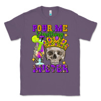 Lavender Skull pour me something mister Classic Tee - FaDigitalArtStudio