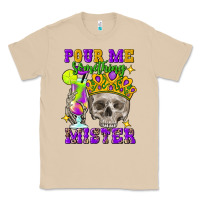 Mushroom Skull pour me something mister Classic Tee - FaDigitalArtStudio