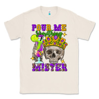 Natural Skull pour me something mister Classic Tee - FaDigitalArtStudio