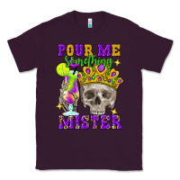 Plum Skull pour me something mister Classic Tee - FaDigitalArtStudio