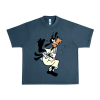 Midnight Navy day gift for cartoon goofy character Urban Heavy Tee - maiPhamDesign
