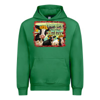 Emerald Hanging With My Heifers Holstein Cows Urban Hoodie - RanaPortraitStore