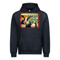 Navy Hanging With My Heifers Holstein Cows Urban Hoodie - RanaPortraitStore