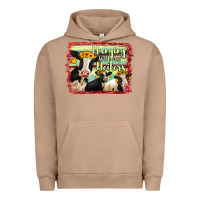 Pigment Burro Hanging With My Heifers Holstein Cows Urban Hoodie - RanaPortraitStore