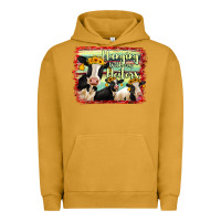 Pigment Peanut Butter Hanging With My Heifers Holstein Cows Urban Hoodie - RanaPortraitStore