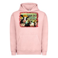 Pigment Salmon Hanging With My Heifers Holstein Cows Urban Hoodie - RanaPortraitStore