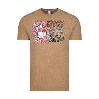 Vintage Coffee happy easter day Vintage Tee - CowhideDigitalArt