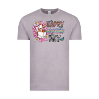 Vintage Zinc happy easter day Vintage Tee - CowhideDigitalArt