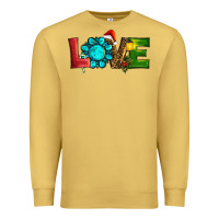 Antique Gold christmas gemstone love Premium Sweatshirt - RanaPortraitStore