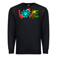 Black christmas gemstone love Premium Sweatshirt - RanaPortraitStore