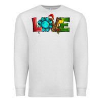 Oatmeal Heather christmas gemstone love Premium Sweatshirt - RanaPortraitStore