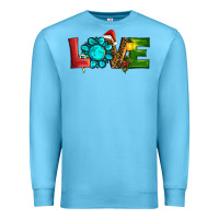 Ocean Blue christmas gemstone love Premium Sweatshirt - RanaPortraitStore