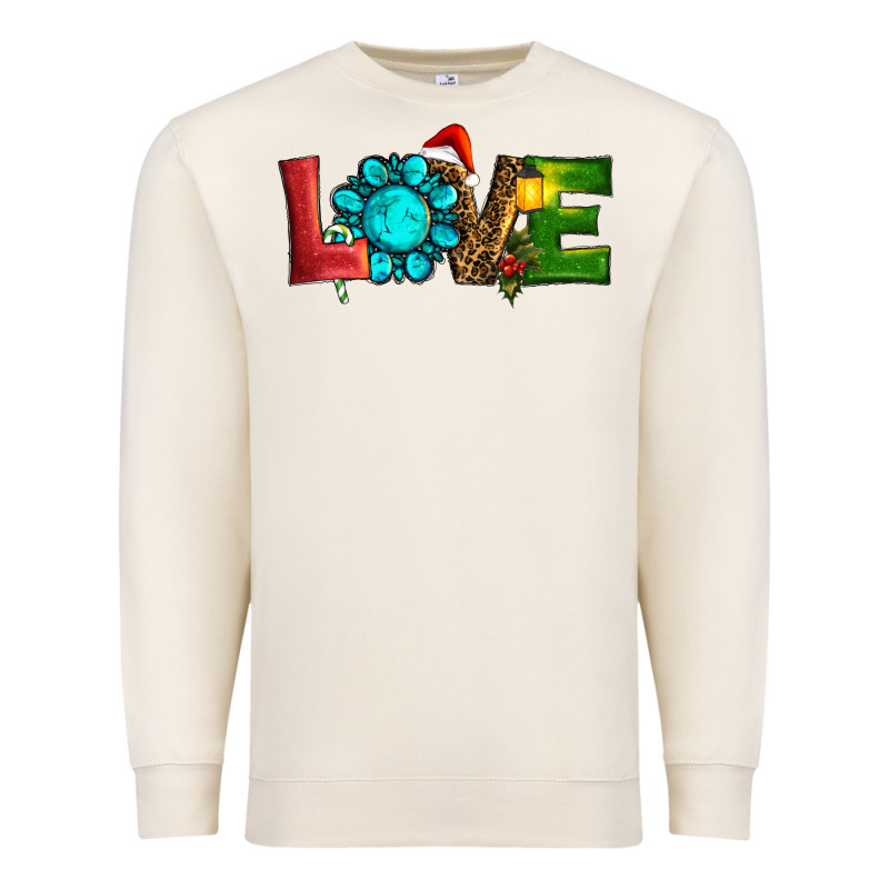 Christmas Gemstone Love Premium Sweatshirt by RanaPortraitStore | Teevron