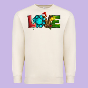 Christmas Gemstone Love Premium Sweatshirt Designed By Ranaportraitstore