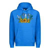 True Royal nail tools with sunflower Premium Hoodie - BarkalooDesign