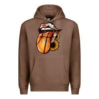 Chestnut Basketball Tongue Premium Hoodie - Jasminsmagicworld