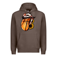 Coffee Basketball Tongue Premium Hoodie - Jasminsmagicworld
