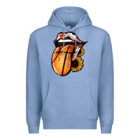 Colony Blue Basketball Tongue Premium Hoodie - Jasminsmagicworld
