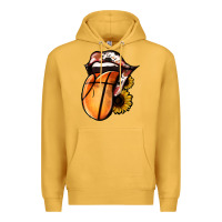 Mustard Basketball Tongue Premium Hoodie - Jasminsmagicworld