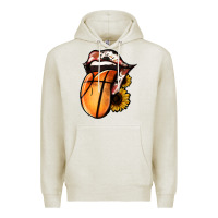 Oatmeal Heather Basketball Tongue Premium Hoodie - Jasminsmagicworld