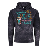 Cloud Black i pretend coffee helps but i'm still a bitch Vintage Hoodie - Artiststas