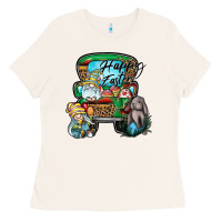 Bone Happy Easter Ladies Tee - CowhideDigitalArt