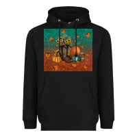 Black fall tumbler Heavyweight Hoodie - RanaPortraitStore