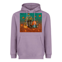 Lavender fall tumbler Heavyweight Hoodie - RanaPortraitStore