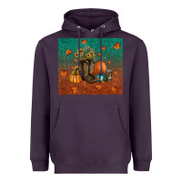 Plum fall tumbler Heavyweight Hoodie - RanaPortraitStore