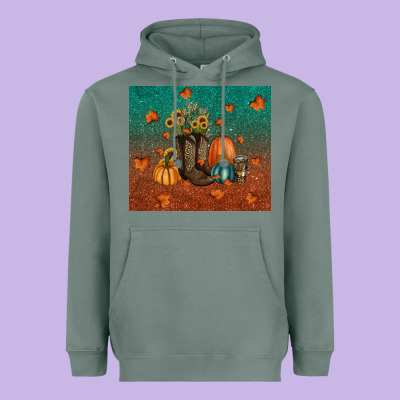 Fall Tumbler Heavyweight Hoodie Designed By Ranaportraitstore