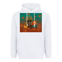 White fall tumbler Heavyweight Hoodie - RanaPortraitStore