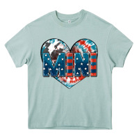 Arona American mini heart 4th of july Heavy Core Tee - FaDigitalArtStudio