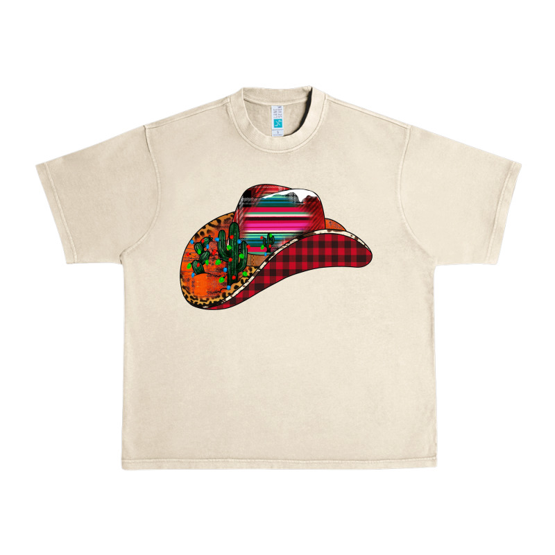 Christmas Cowboy Urban Heavy Tee by CowhideDigitalArt | Teevron