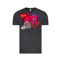 Vintage Black happy valentine's day Vintage Tee - CowhideDigitalArt