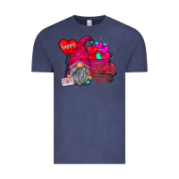 Vintage Denim happy valentine's day Vintage Tee - CowhideDigitalArt