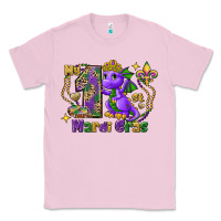 Bubblegum Pink Dragon my first Mardi Gras Classic Tee - FaDigitalArtStudio