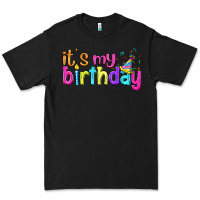 Black it's my birthday Premium Tee - BundleAndBundleShop